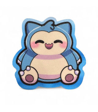 Pokémon: Snorlax Glittered Stickers