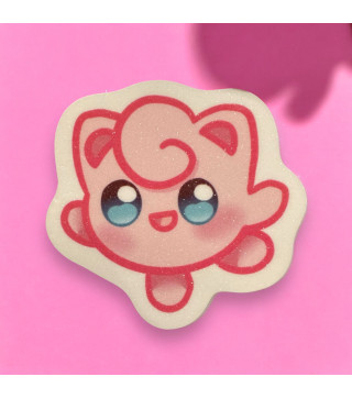 Pokémon: Jiggly Puff Glittered Stickers