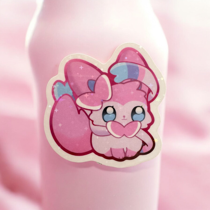 Sylveon Holographic Sticker