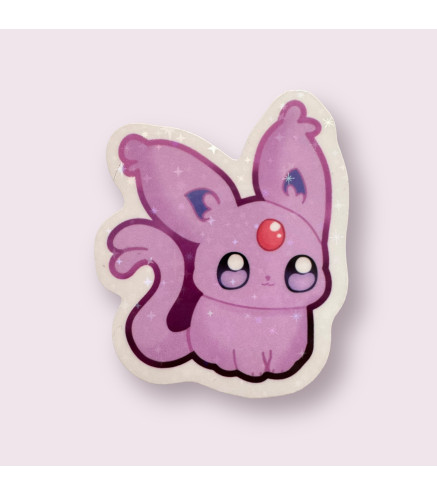 Espeon Holographic Sticker