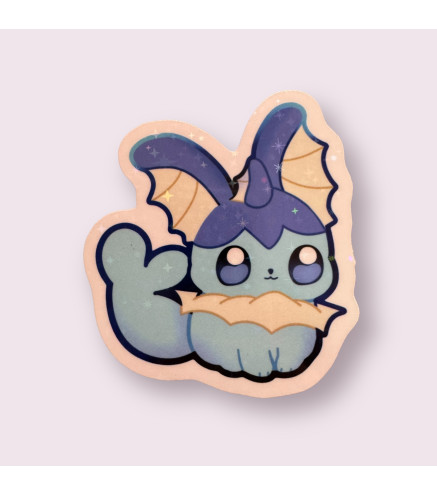 Vaporeon Holographic Sticker