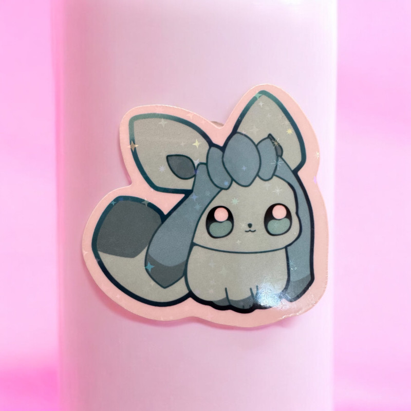 Glaceon Holographic Stickers Glaceon Holographic Stickers
