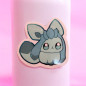 Glaceon Holographic Stickers Glaceon Holographic Stickers