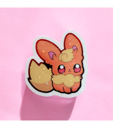 Flareon Holographic Stickers
