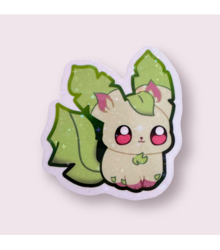 Leafeon Holographic Stickers