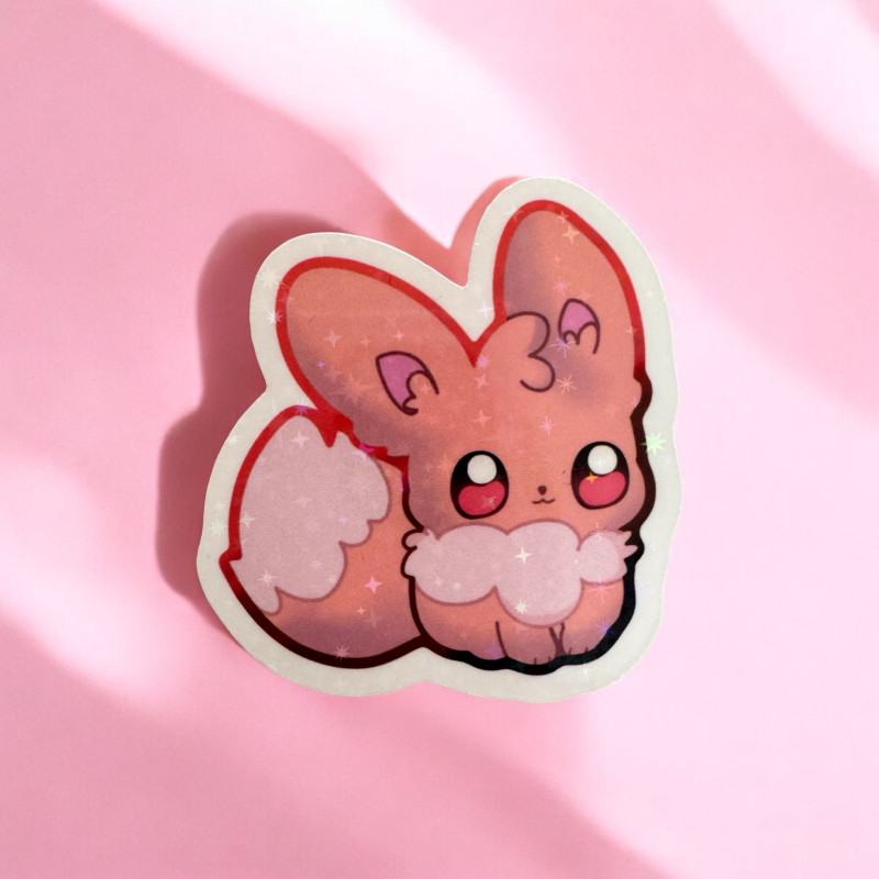 Eevee Holographic Stickers Eevee Holographic Stickers