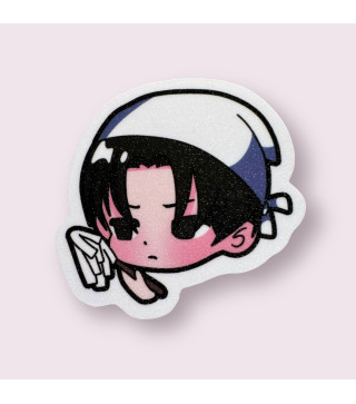 Attack On Titan: Levi Glittered Stickers