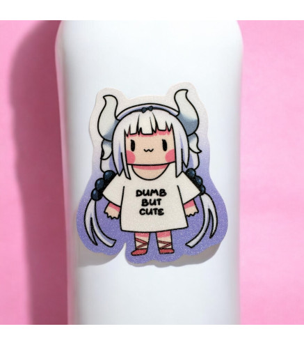 Miss Kobayashi's Dragon Maid: Kanna Glittered Stickers