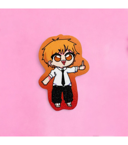 Chainsawman: Denji Glittered Stickers