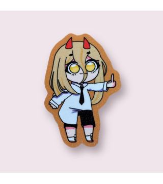 Chainsaw Man: Power Glittered Stickers