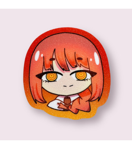 Chainsaw Man: Makima Glittered Stickers