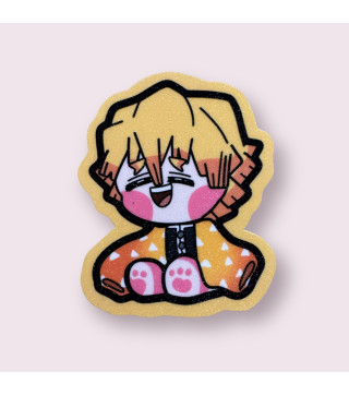 Demon Slayer: Zenitsu Glittered Stickers