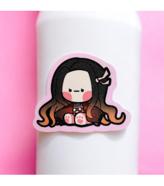 Demon Slayer: Nezuko Glittered Stickers