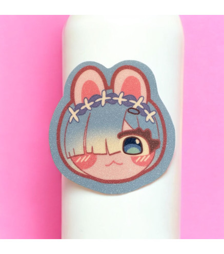 Re:Zero: Rem Glittered Stickers