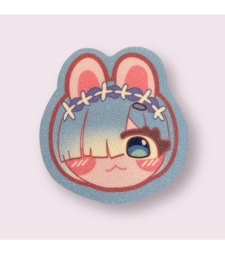 Re:Zero: Rem Glittered Stickers