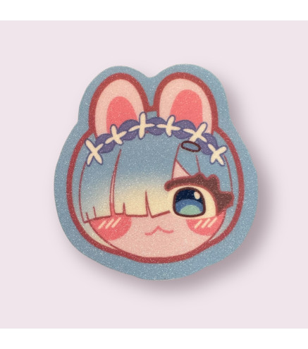 Re:Zero: Rem Glittered Stickers