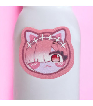 Re:Zero: Ram Glittered Stickers
