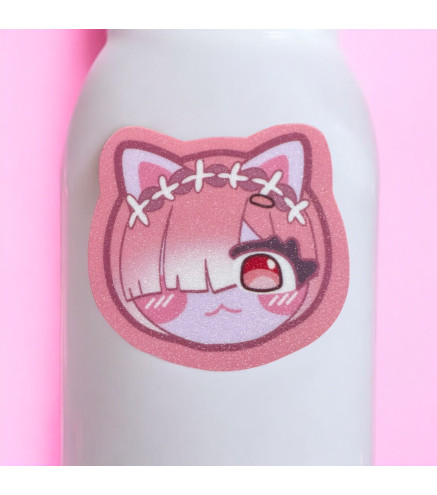 Re:Zero: Ram Glittered Stickers
