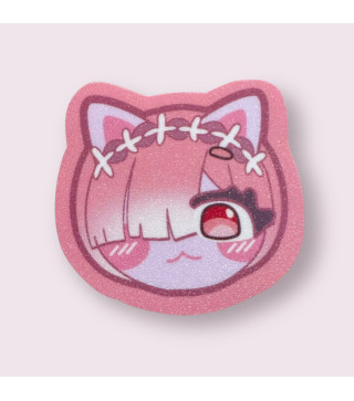 Re:Zero: Ram Glittered Stickers
