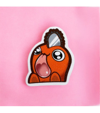 Chainsaw Man: Pochita Glittered Stickers