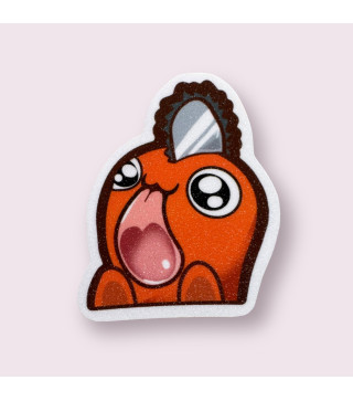 Chainsaw Man: Pochita Glittered Stickers