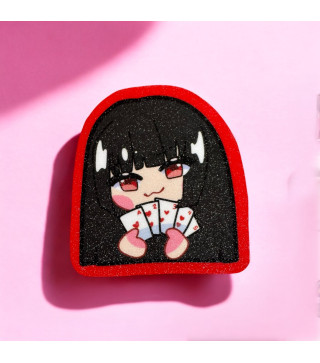 Kakegurui: Yumeko Glittered Stickers