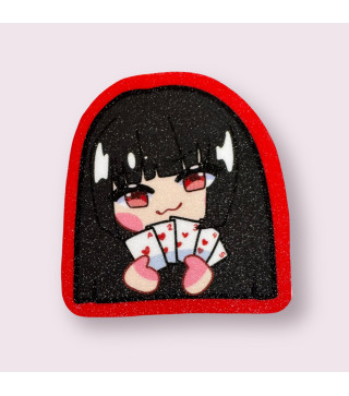 Kakegurui: Yumeko Glittered Stickers