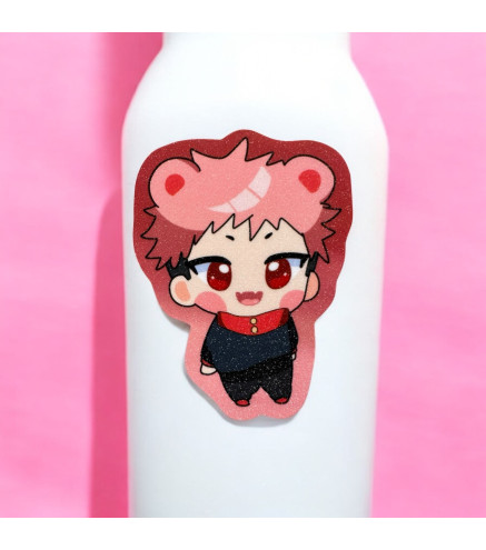 Jujutsu Kaisen: Yuji Glittered Stickers