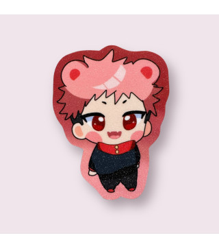 Jujutsu Kaisen: Yuji Glittered Stickers