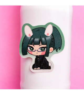 Jujutsu Kaisen: Maki Glittered Stickers