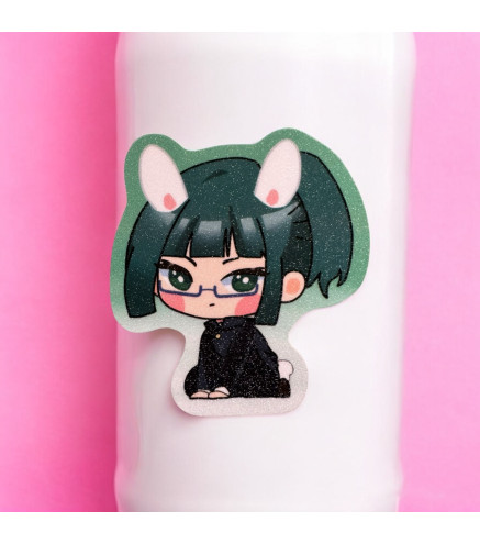 Jujutsu Kaisen: Maki Glittered Stickers