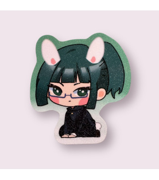 Jujutsu Kaisen: Maki Glittered Stickers
