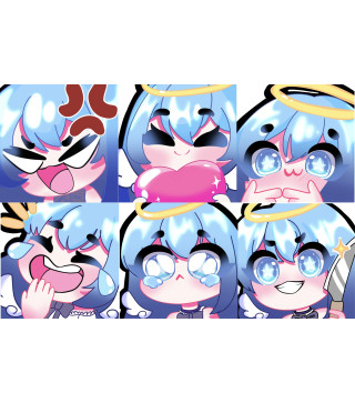 Customized Twitch Emote (4 Emotes)