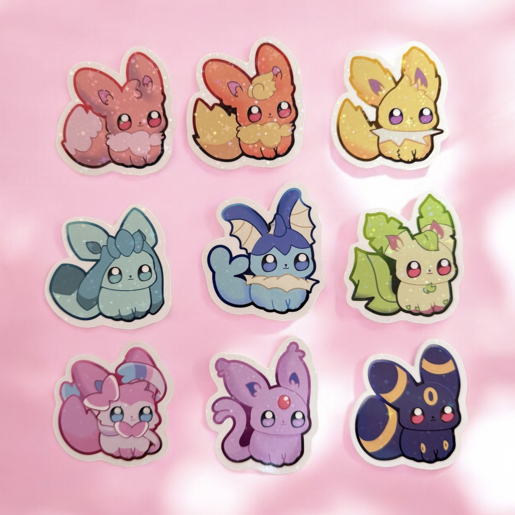  Pokémon Stickers 